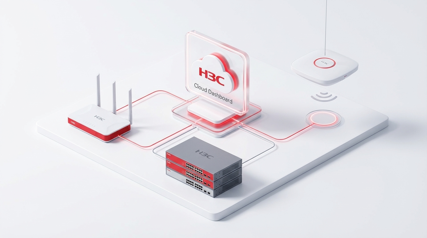 H3C SMB 一体化架构示意图