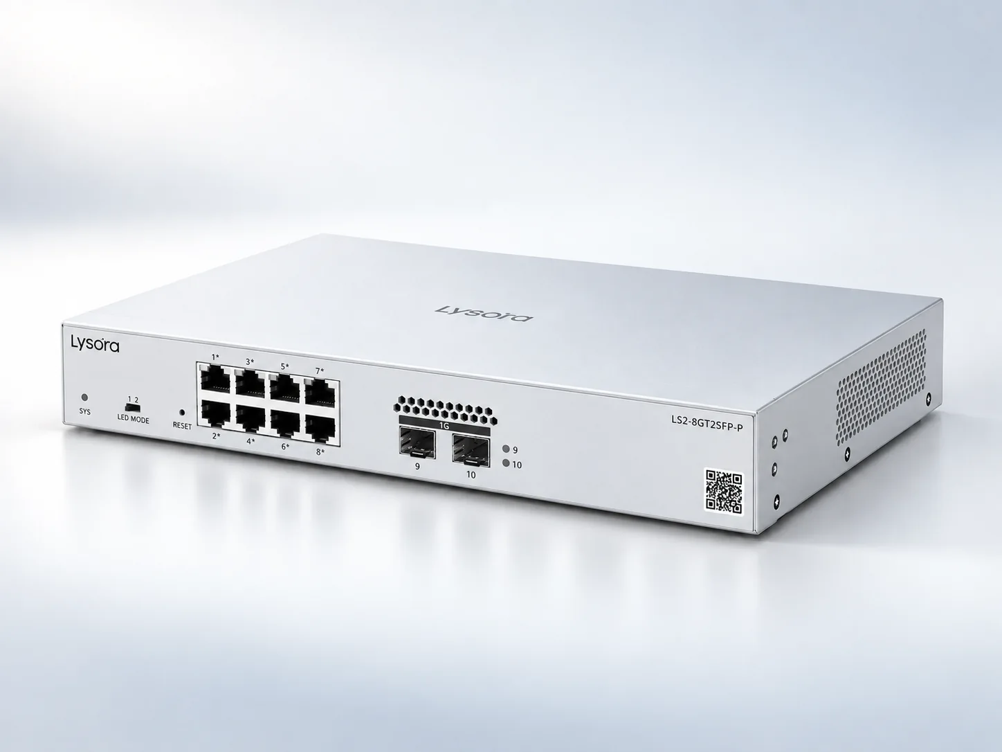 Lysora LS2-8GT2SFP-P PoE対応スイッチ本体